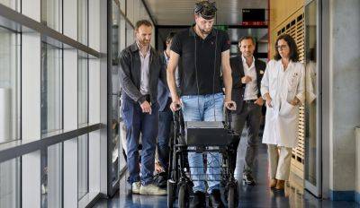 В Швейцарии парализованному мужчине вживили импланты в мозг и позвоночник. Теперь он снова может ходить - rus.delfi.lv - Швейцария - Латвия