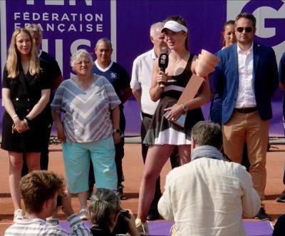Элина Свитолина - Анна Блинкова - Елен Рыбакин - Свитолина обыграла россиянку и победила в турнире WTA250 в Страсбурге - objectiv.tv - Украина