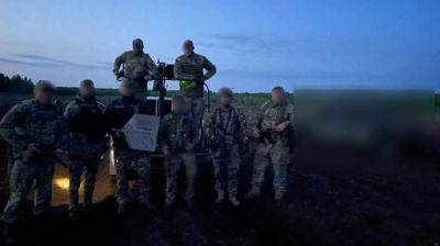 Пограничники показали, как в полной темноте уничтожили "Шахед" - pravda.com.ua