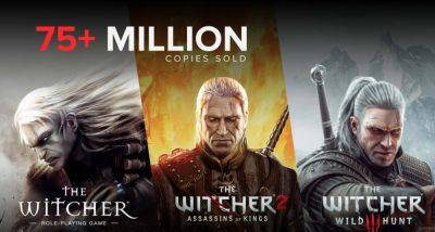 Продажи «Ведьмак 3» превысили 50 миллионов копий — он вошел в десятку самых продаваемых игр в истории - itc.ua - Украина