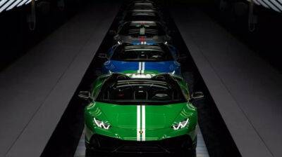 Lamborghini посвятила особые суперкары Huracan юбилею марки - autostat.ru