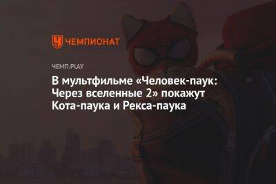 Майлз Моралес - В мультфильме «Человек-паук: Через вселенные 2» покажут Кота-паука и Рекса-паука - championat.com