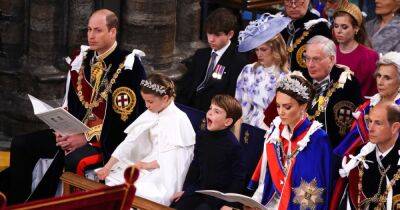 принц Уильям - Кейт Миддлтон - принц Джордж - принц Луи - принцесса Шарлотта - Alexander Macqueen - королева Камилла - король Чарльз - Чарльз III (Iii) - Дети и суматоха. Кейт Миддлтон и принц Уильям поделились личным видео с коронации короля Чарльза - focus.ua - Украина - Лондон