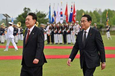 Фумио Кисид - Президент Южной Кореи и премьер-министр Японии восстанавливают отношения в Сеуле - unn.com.ua - Южная Корея - Украина - Киев - Токио - Япония - Сеул