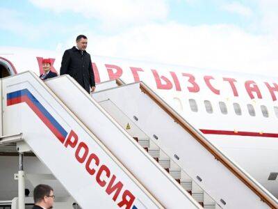 Владимир Путин - Президент Кыргызстана прилетел с официальным визитом в россию - unn.com.ua - Россия - Украина - Киев - Киргизия