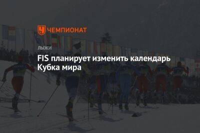 FIS планирует изменить календарь Кубка мира - championat.com - Норвегия - США - Швейцария - Италия - Германия - Швеция - Финляндия - Канада - Хорватия