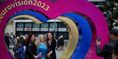 Юлий Санин - Трогательное видео. Представлен трейлер Евровидения 2023 — в Ливерпуле радуются и украшают город в украинские цвета - nv.ua - Украина - Англия - Ливерпуль