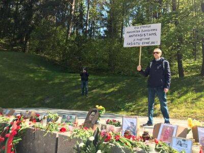 Празднование победы СССР над фашизмом – скромнее из-за эха войны в Украине - РЕПОРТАЖ BNS - obzor.lt - Россия - Украина - Белоруссия - Германия - Литва