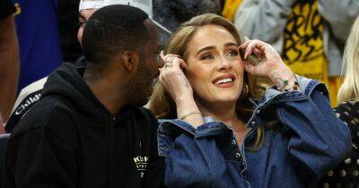 Пол Рич - Адель наслаждалась свиданием с женихом во время игры NBA (фото) - focus.ua - Украина - Лос-Анджелес
