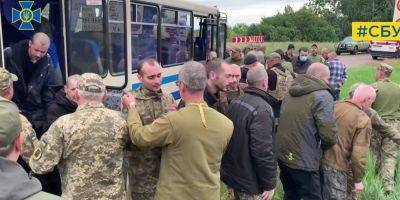 СБУ показала видео возвращения домой украинских пленных - nv.ua - Россия - Украина - Мариуполь
