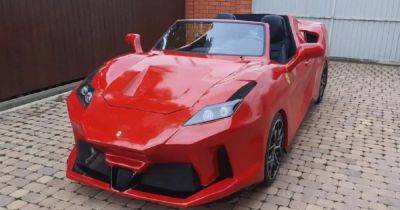 Ferrari на минималках: в России построили нелепый суперкар на базе Lada (фото) - focus.ua - Россия - Украина