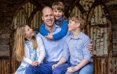 принц Уильям - Елизавета II - Кейт Миддлтон - принц Джордж - принц Луи - принцесса Шарлотта - Опубликован новый портрет принца Уильяма с детьми - korrespondent.net - Украина - Англия