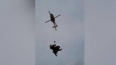 Видео: раненого израильтянина спасли в горах Австрии с помощью вертолета - vesty.co.il - Австрия - Израиль - Греция