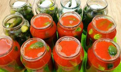 Маринад захочется выпить сразу: рецепт хрустящих огурчиков в томатном соке - hyser.com.ua - Украина