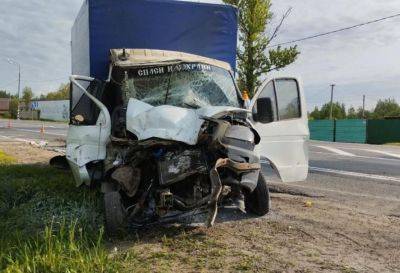 Уснувший за рулем водитель ГАЗели протаранил автобус на трассе М10 в Тверской области - afanasy.biz - Россия - Тверская обл.