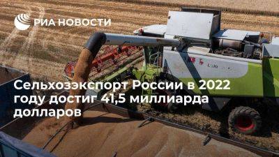 Виктория Абрамченко - Викторий Абрамченко - Абрамченко: экспорт российской продукции АПК в 2022 году достиг 41,5 миллиарда долларов - smartmoney.one - Россия