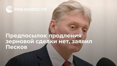 Владимир Путин - Дмитрий Песков - Песков: у ООН в зерновой сделке не получается повлиять на выполнение обязательств к России - smartmoney.one - Россия - Украина - Турция - Одесса - Стамбул