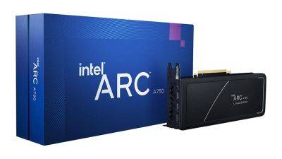 Intel прекращает выпуск видеокарт Arc A770 Limited Edition, а цена Arc A750 Limited Edition упала на Amazon до $240 (скидка 19%) - itc.ua - Украина