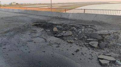 В сети опубликовали видео удара по Чонгарскому мосту - ru.slovoidilo.ua - Украина - Крым - Херсонская обл.