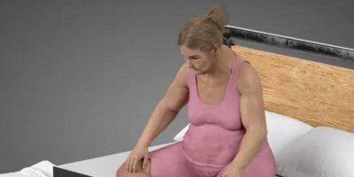 Сколиоз и ожирение. Нейросеть показала, как будет выглядеть женщина-фрилансер в 2100 году - nv.ua - Украина