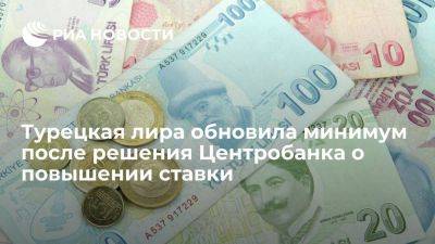 Стоимость турецкой лиры впервые преодолела психологическую отметку в 24 лиры за доллар - smartmoney.one - Россия - Турция