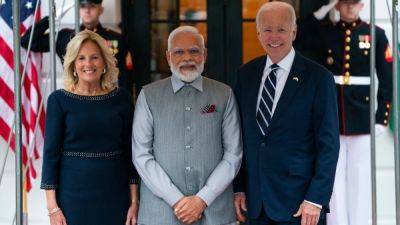 Нарендры Моди - Джо Байден - Лидеры США и Индии Байден и Моди провели переговоры в Белом доме - svoboda.org - Китай - США - Вашингтон - Индия - Дели