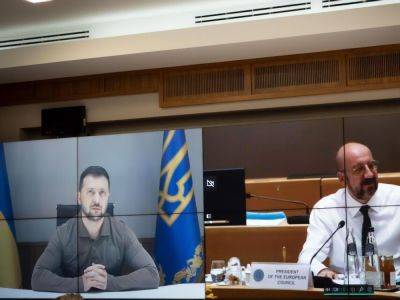 Владимир Зеленский - Зеленский на саммите лидеров ЕС: Важно не останавливаться в санкциях. Чем меньше будет пауз, тем меньше РФ адаптируется к давлению - gordonua.com - Россия - Украина - Ес - Ракеты