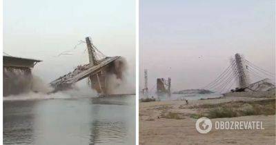 В Индии во второй раз обрушился мост, на строительство которого выделили более 200 млн долларов – видео и все подробности - obozrevatel.com - Индия - штат Одиша