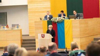 Ингрида Шимоните - Лишь обещания: оппозиция устроила разнос отчету кабмина о работе - obzor.lt - Литва