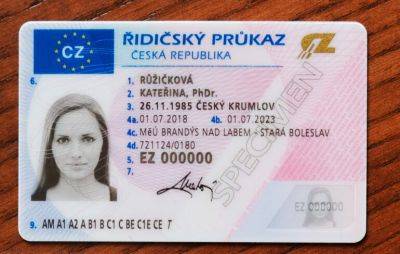 Водителей в Чехии призвали проверить свои удостоверения - vinegret.cz - Чехия - Южноморавский край