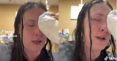 "Моя ошибка": женщина заклеила глаз, перепутав глазные капли с клеем для ногтей (видео) - focus.ua - США - Украина - шт. Калифорния