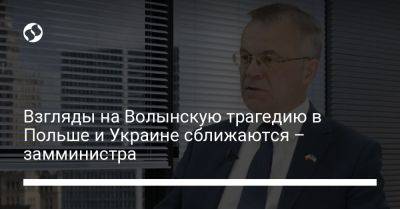 Руслан Стефанчук - Взгляды на Волынскую трагедию в Польше и Украине сближаются – замминистра - liga.net - Россия - Украина - Польша - Варшава