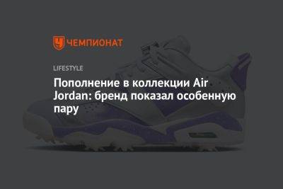 Пополнение в коллекции Air Jordan: бренд показал особенную пару - championat.com - США - Иордания