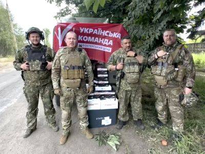 Артур Палатный - "Украинская команда" привезла дроны и тепловизоры для трех бригад на передовую - gordonua.com - Украина