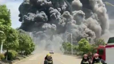 В Китае на химическом заводе произошел взрыв - dialog.tj - Китай