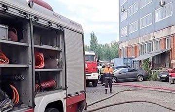 В Санкт-Петербурге вспыхнул мощный пожар - charter97.org - Россия - Санкт-Петербург - Белоруссия