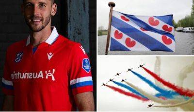 Голландских футболистов осудили за цвета флага России на новой форме - obzor.lt - Россия - Голландия