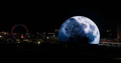 Луна в городе: в Лас-Вегасе презентовали крупнейшее сферическое здание в мире (фото, видео) - focus.ua - США - Украина
