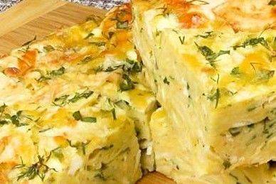 Разметут до последней крошки: рецепт "рваного" пирога из лаваша с молодыми кабачками и сыром - hyser.com.ua - Украина