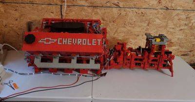Lego - Из конструктора Lego построили работающий автомобильный двигатель (видео) - focus.ua - Украина - Chicago