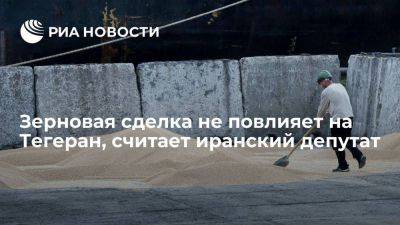 Владимир Путин - Дмитрий Песков - Иранский депутат: cитуация вокруг зерновой сделки не повлияет на рынок пшеницы в Иране - smartmoney.one - Москва - Россия - Украина - Турция - Иран - Одесса - Тегеран - Стамбул