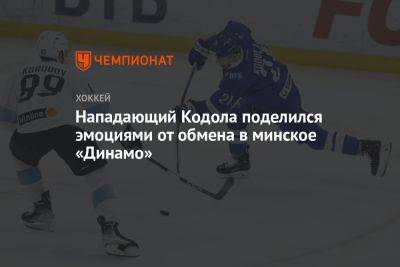 Владислав Кодола - Нападающий Кодола поделился эмоциями от обмена в минское «Динамо» - championat.com - Москва - Минск - Гомель