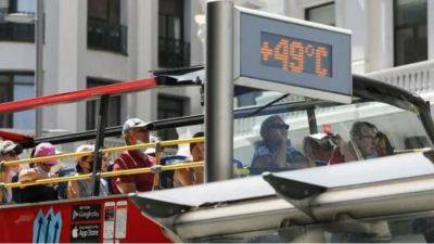 В Европе из-за жары введен красный уровень опасности. Ожидается до +49 градусов - obzor.lt - Италия - Турция - Испания - Афины - Рим - Греция