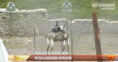 Армия Китая заменяет солдат роботами с автоматами: где их будут применять (видео) - focus.ua - Китай - Украина