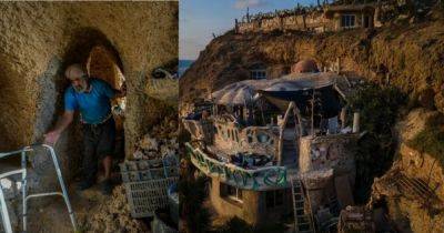 "Мне некуда идти": мужчину выгоняют из дома-пещеры, которую он строил 50 лет (фото) - focus.ua - Украина - Израиль - Тель-Авив