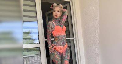 Меган Фокс - Выглядит как красивая лужайка: 56-летняя бабушка потратила €29 000 на татуировки (фото) - focus.ua - Украина - Германия