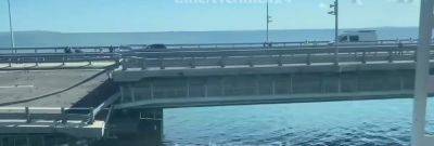 Крымский мост взрывы 17 июля – обнародовано новое видео разрушенной части, снятое с поезда - apostrophe.ua - Россия - Украина - Крым - Керчь