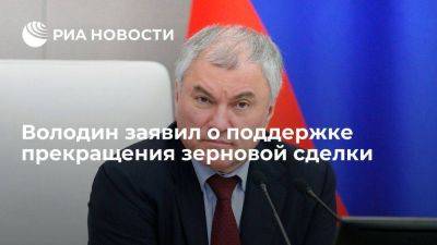 Реджеп Тайип Эрдоган - Дмитрий Песков - Вячеслав Володин - Володин допустил возобновление зерновой сделки при выполнении обязательств перед Россией - smartmoney.one - Россия - Украина - Турция - Одесса - Стамбул