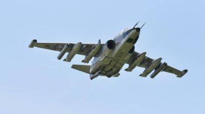В россии рухнул военный самолет Су-25 – видео - ru.slovoidilo.ua - Украина - Краснодарский край - Ейск