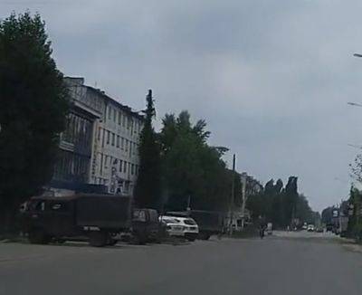 Улицы Рубежного усеяны техникой оккупантов - фото - vchaspik.ua - Россия - Украина